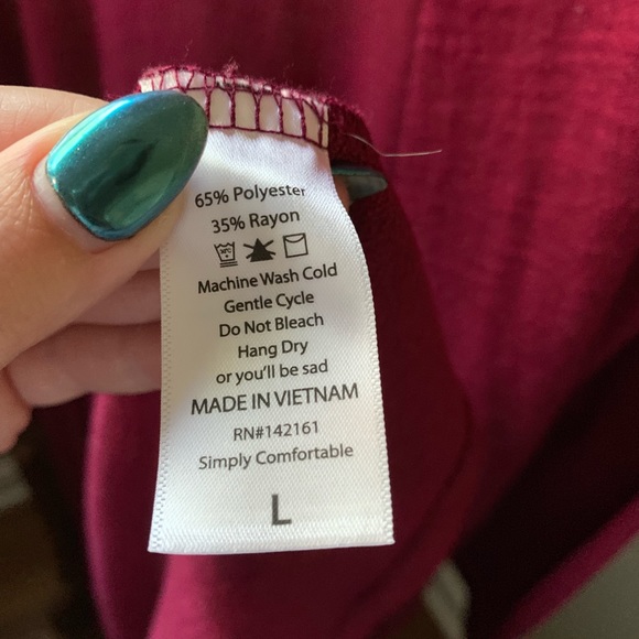 LuLaRoe Sarah Size L - Picture 2 of 3
